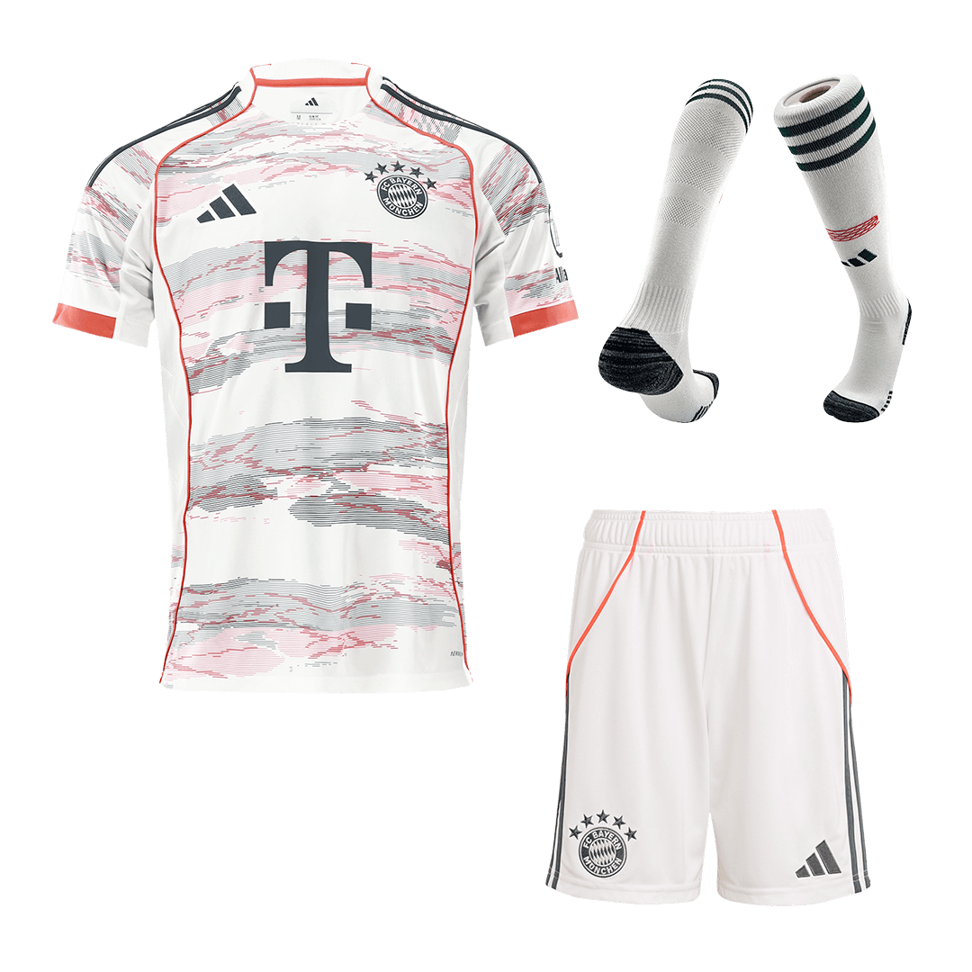 Bayern Munich Away Custom Full Soccer Kit 2025/26