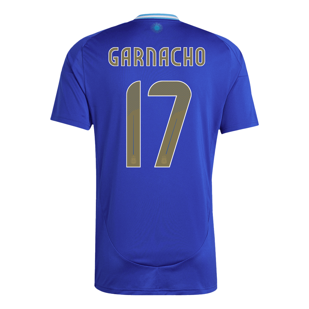 Argentina Jersey Custom GARNACHO #17 Soccer Jersey Away - Image 3