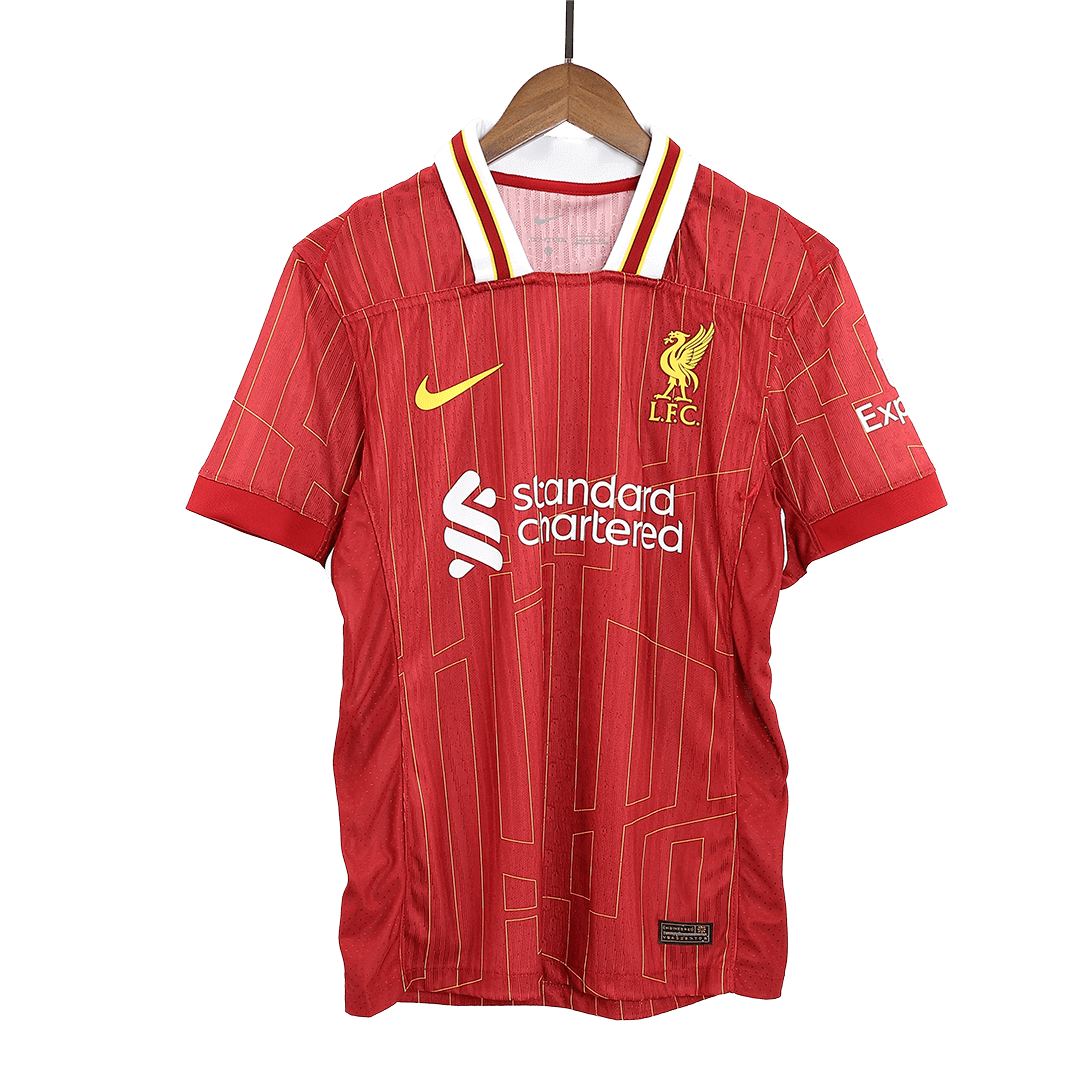 Liverpool M.SALAH #11 Custom Player Version Home Soccer Jersey - Image 5