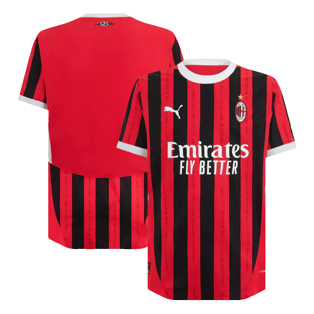 Authentic Soccer Jersey AC Milan Home Shirt - Image 3