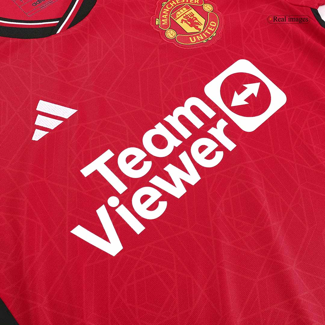 Manchester United Jersey Custom HØJLUND #11 Soccer Jersey Home 2023/24 - Image 9