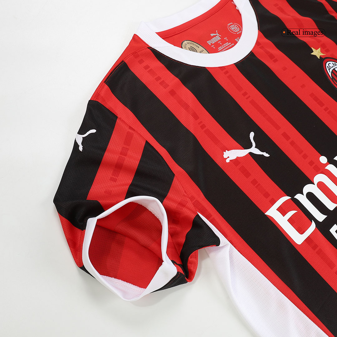 AC Milan Soccer Jersey Home Custom Shirt - Image 11