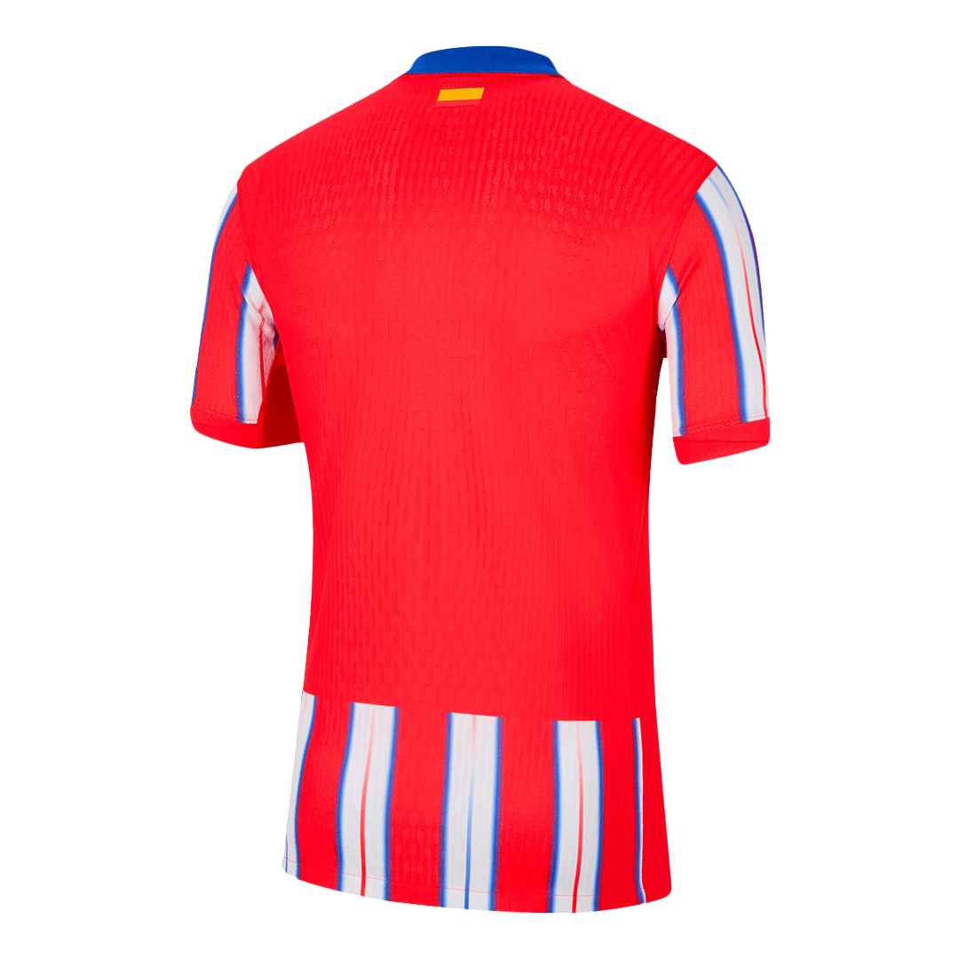 Atletico Madrid Home Custom Player Version Soccer Jersey - Image 2