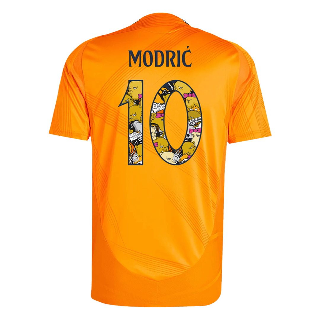 Real Madrid MODRIĆ #10 Away Custom Player Version Soccer Jersey - Bear Champ Font - Image 3