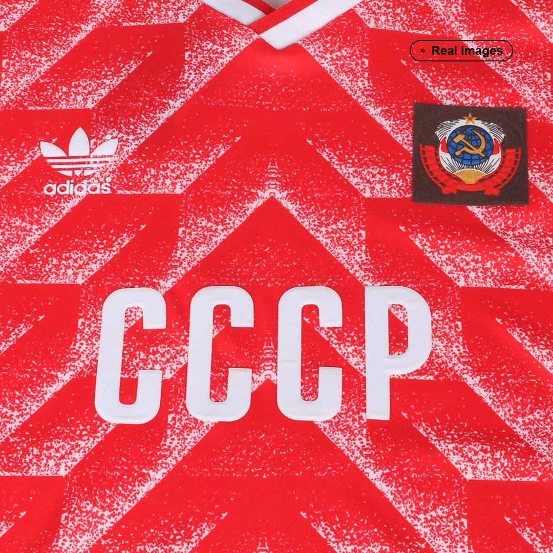 Soviet Union Jersey Home Soccer Jersey 1987/88 - Image 6