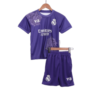 Kids Real Madrid Custom Fourth Away Soccer Kits 2023/24