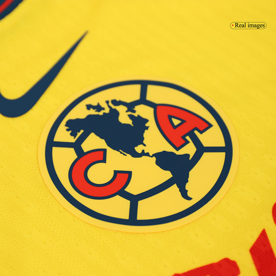 Club America Aguilas Home Custom Player Version Soccer Jersey - Image 7
