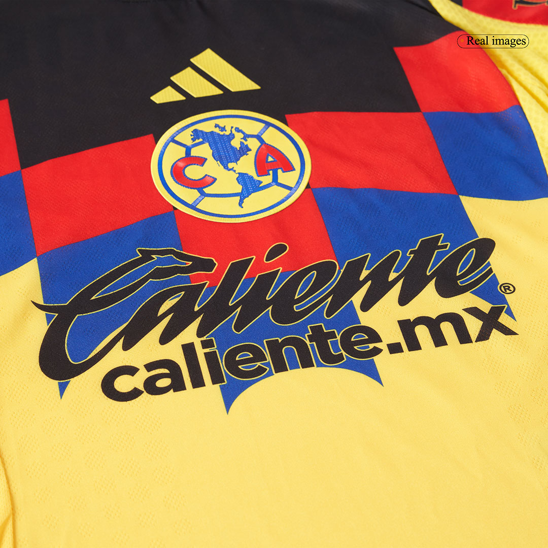 Club America Aguilas Home Custom Player Version Soccer Jersey 2025/26 - Image 10