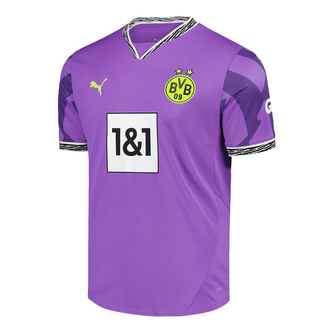 Borussia Dortmund Goalkeeper Custom Soccer Jersey - Image 4