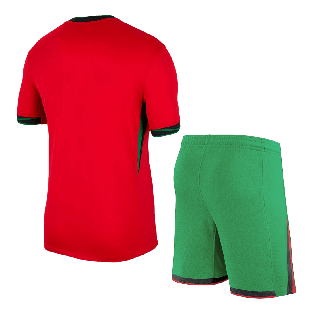 Portugal Home Soccer Uniform Kits - Image 2