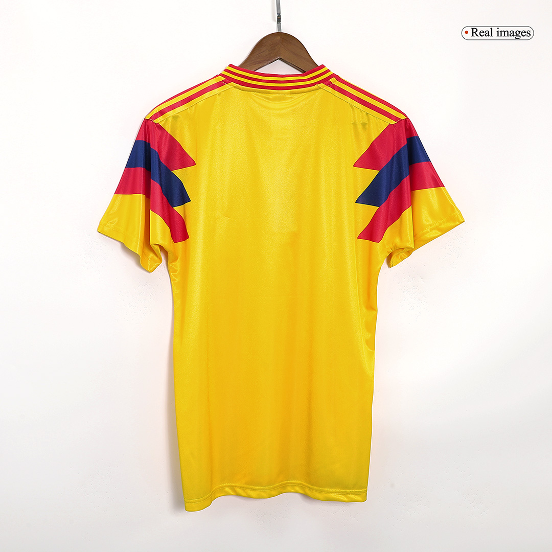 Colombia Jersey Custom Home Soccer Jersey 1990 - Image 2