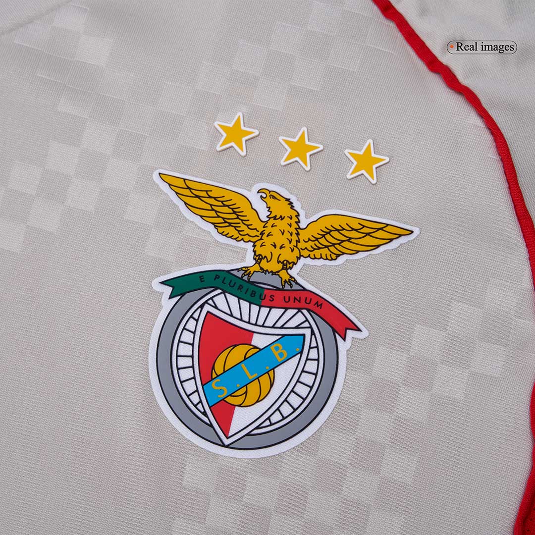 Benfica Soccer Jersey Away Custom Shirt 2025/26 - Image 8