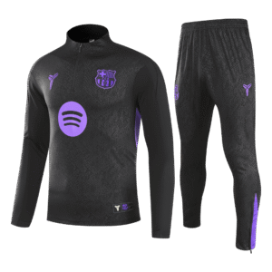 Kids Barcelona 1/4 Zipper Sweatshirt Soccer Training Kit 2025/26