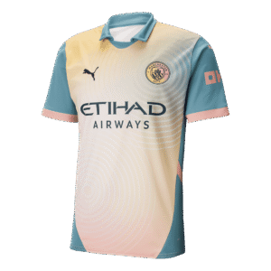 Manchester City Soccer Jersey Fourth Away 'Definitely City' Custom Shirt