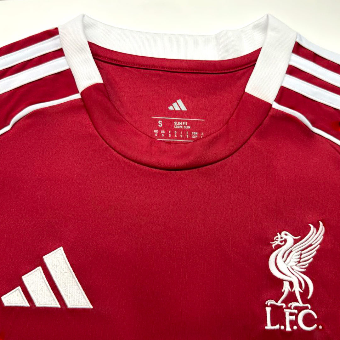 Liverpool Soccer Jersey Home Custom Shirt 2025/26 - Image 4