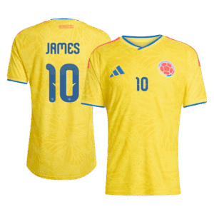 Colombia JAMES #10 Home Custom Player Version Soccer Jersey World Cup 2026