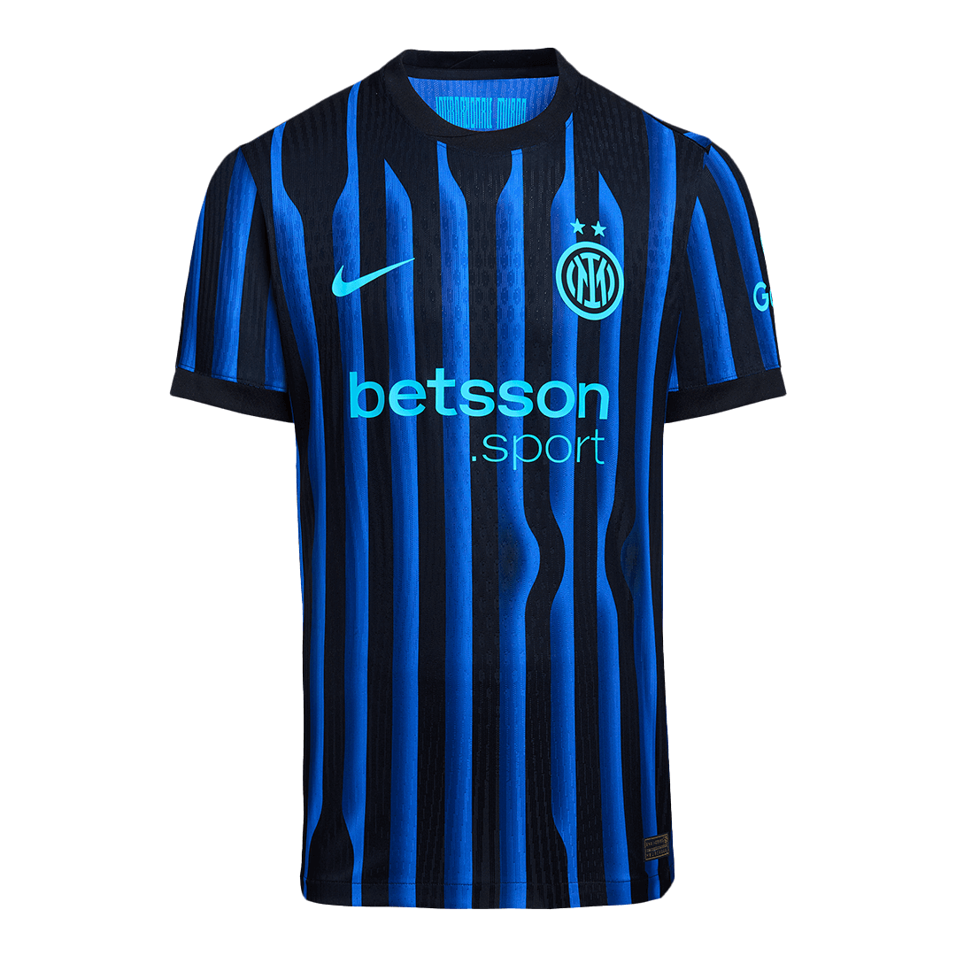 Inter Milan Home Custom Player Version Soccer Jersey 2025/26 - Image 4