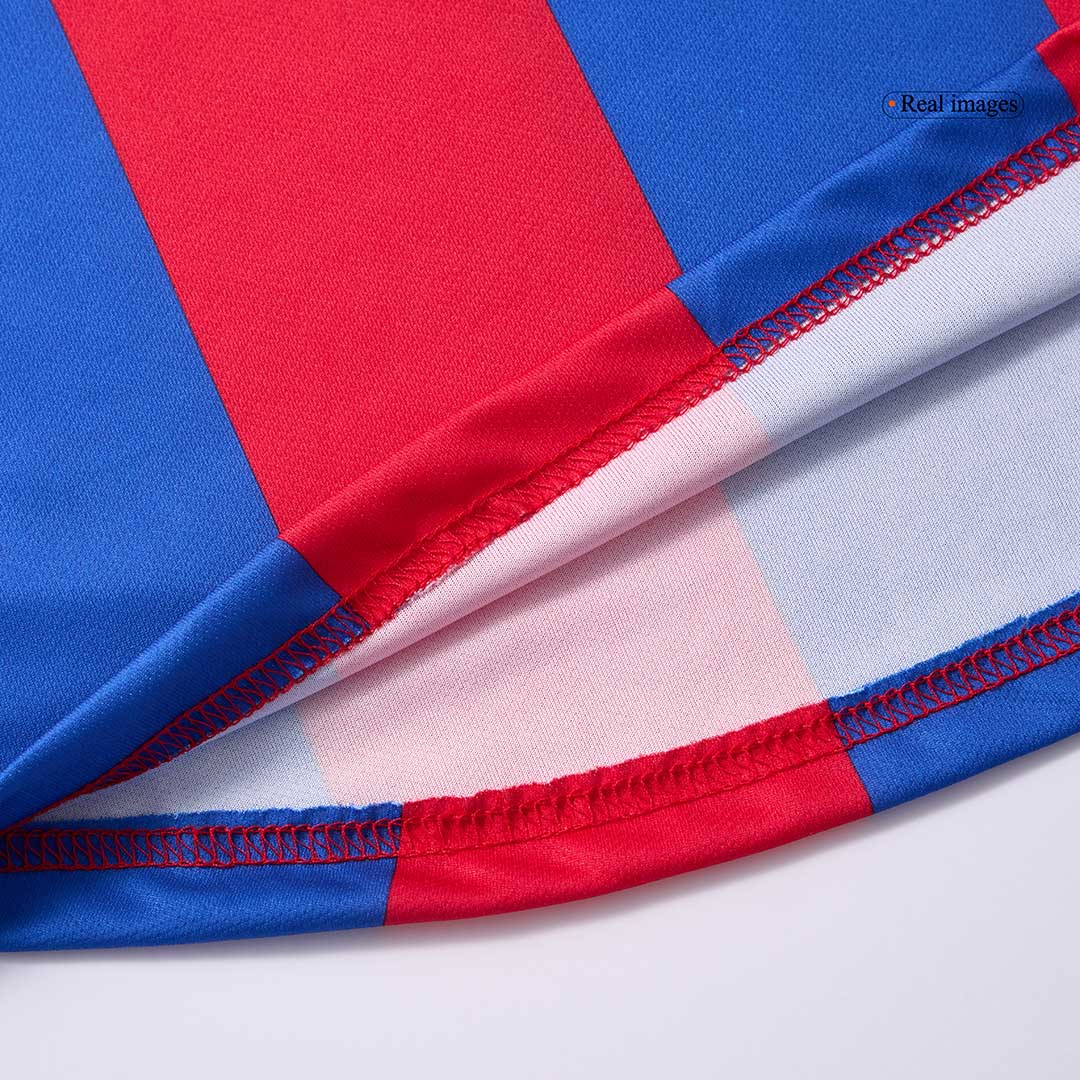 RIVALDO #10 Barcelona Retro Jersey Home Soccer Shirt 2001/02 - Image 10