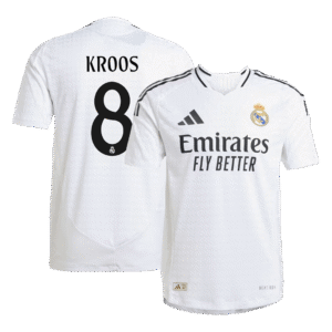 Real Madrid KROOS #8 Home Custom Player Version Soccer Jersey