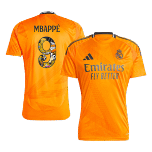MBAPPÉ #9 Real Madrid Soccer Jersey Away Custom Shirt Bear Champ Font