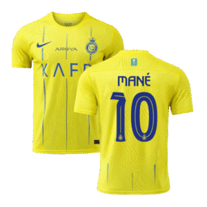 Al Nassr Jersey Custom MANÉ #10 Soccer Jersey Home 2023/24