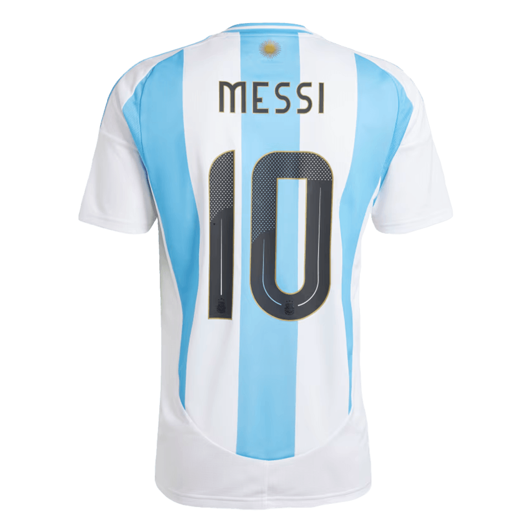 MESSI #10 Argentina Soccer Jersey Home Custom Shirt - Image 3
