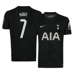 XAVI #7 Tottenham Hotspur Soccer Jersey Away Custom Shirt 2025/26 - UCL