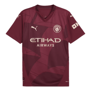 Manchester City Soccer Jersey Third Away Custom Shirt