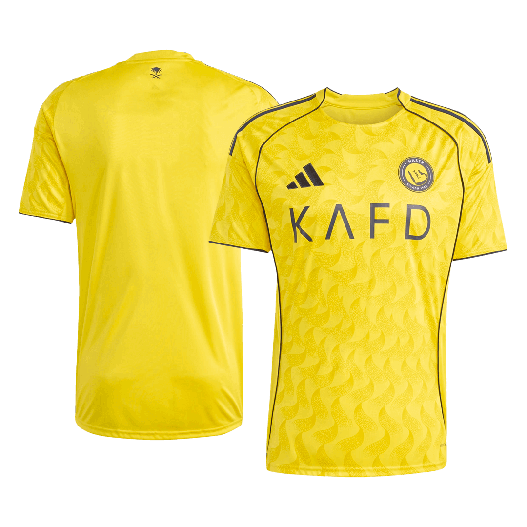 Al Nassr Soccer Jersey Home Shirt 2025/26 - Image 3