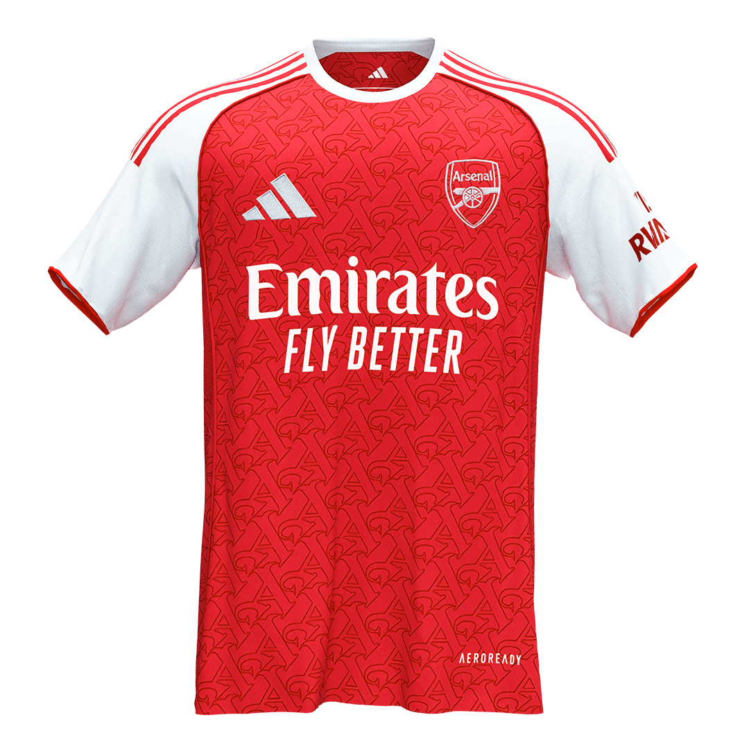 Arsenal Jersey Custom GYÖKERES #14 Soccer Jersey Home 2025/26 - Image 3