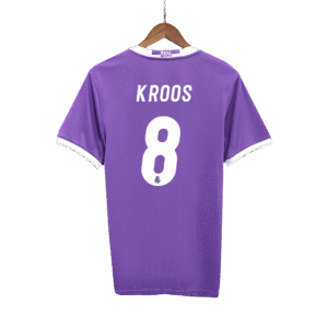 KROOS #8 Real Madrid Retro Jersey Away Soccer Shirt 2016/17