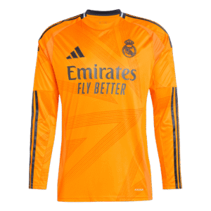 Real Madrid Long Sleeve Jersey Away Football Shirt