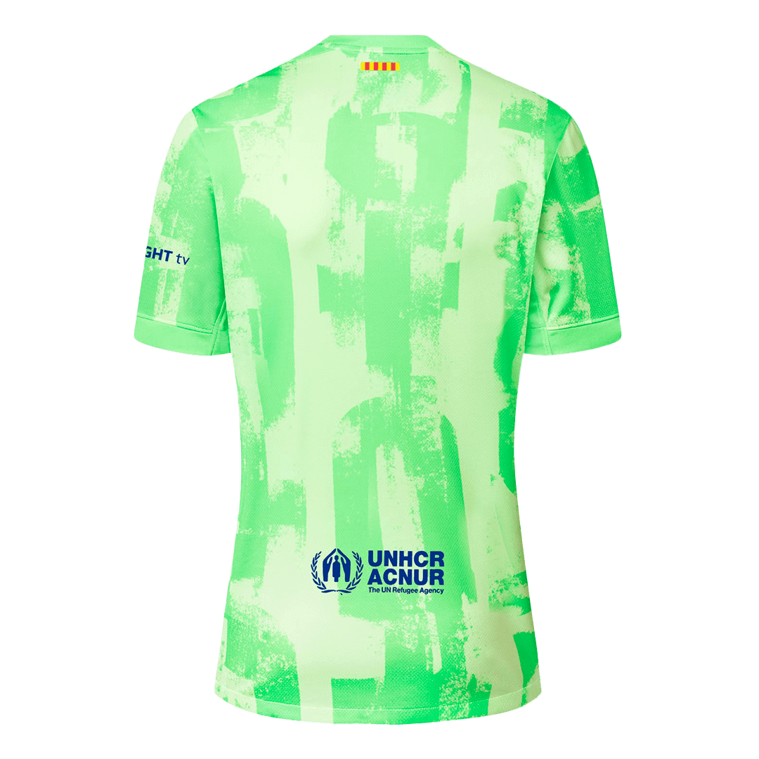 Barcelona Third Away Soccer Jersey - Spotify Logo Without Text - Image 2