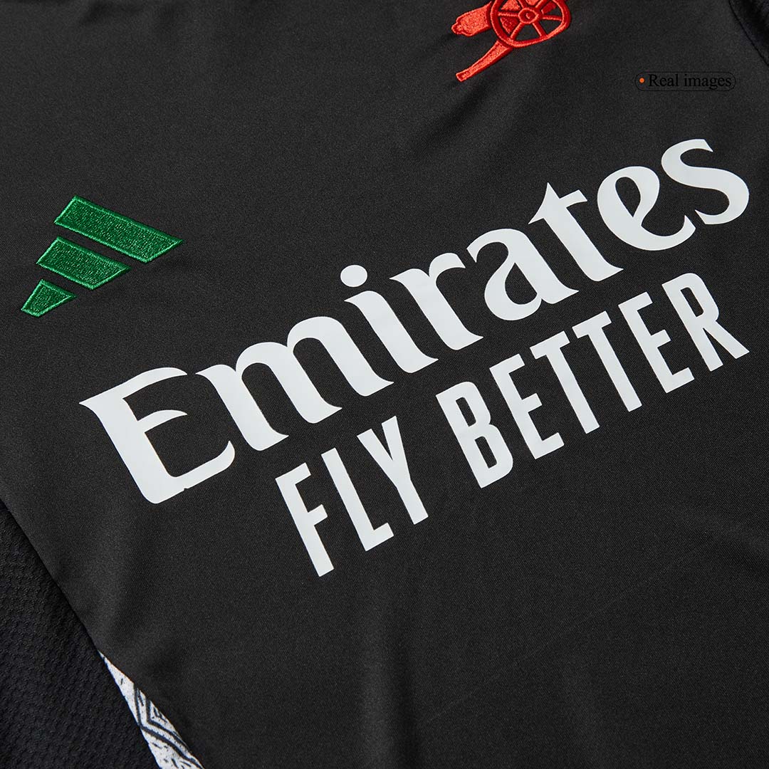 Arsenal Long Sleeve Jersey Away Football Shirt - Image 10