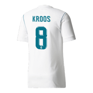 KROOS #8 Real Madrid Retro Jersey Home Soccer Shirt 2017/18
