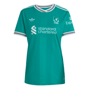 Liverpool Third Away Soccer Jersey Women's Custom Shirt 2025/26