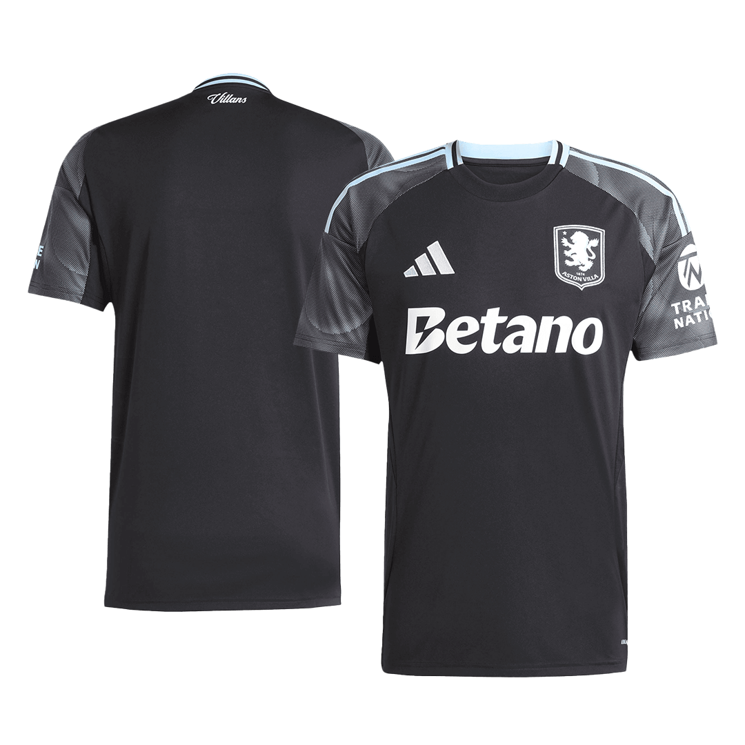 Aston Villa Soccer Jersey Away Custom Shirt 2025/26 - Image 3