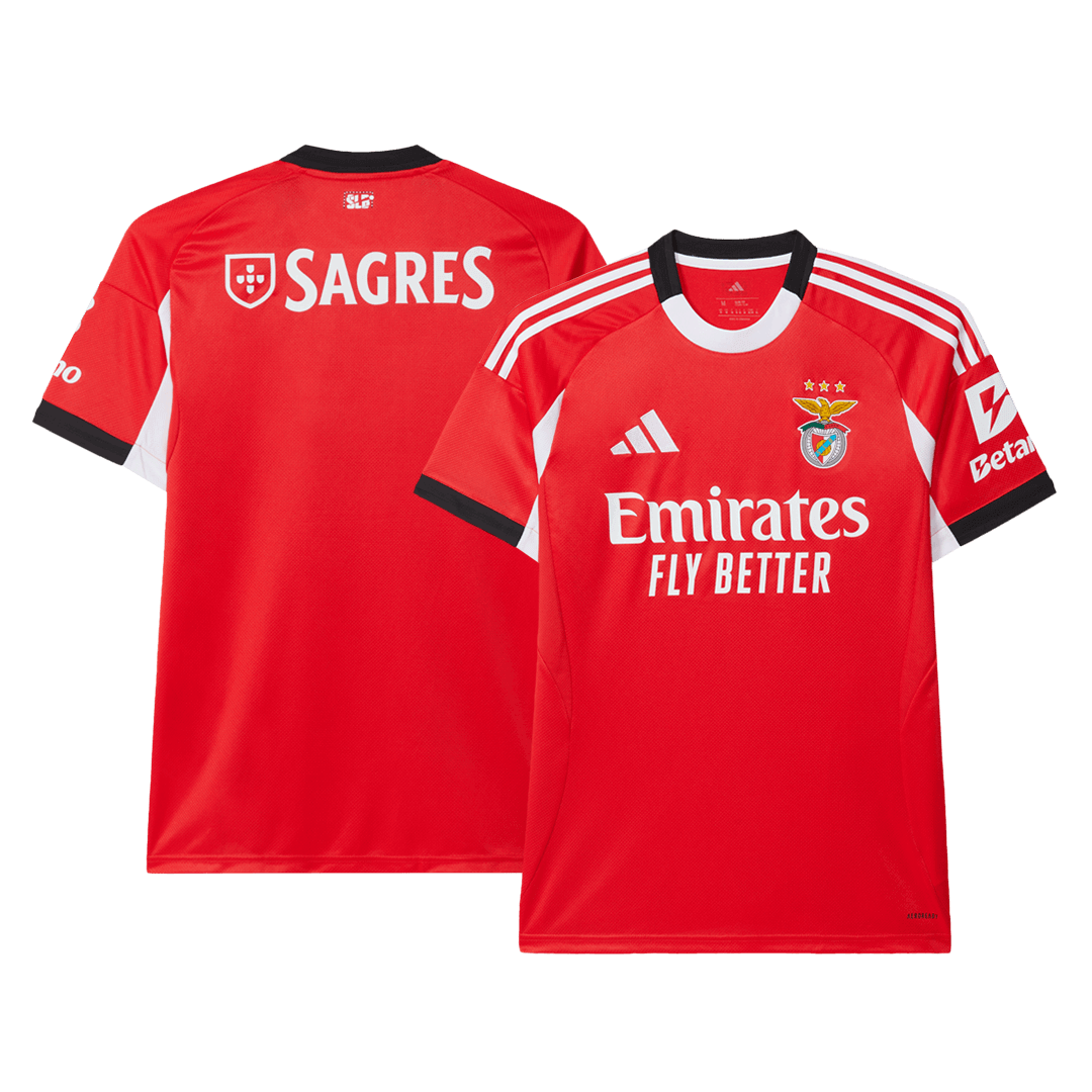 Benfica Soccer Jersey Home Shirt 2025/26 - Image 3
