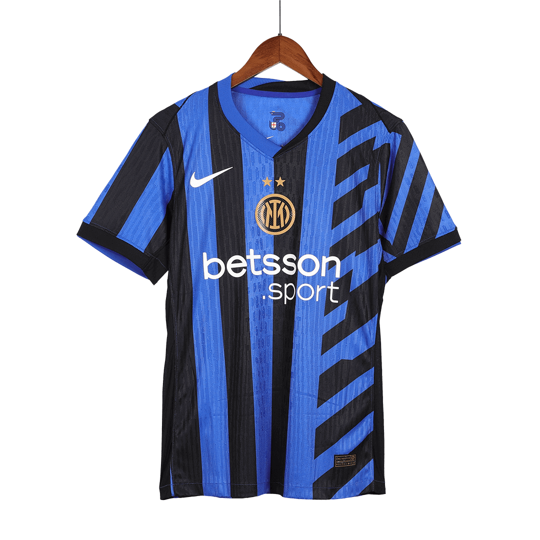 Inter Milan Home Custom Player Version Soccer Jersey - Image 4