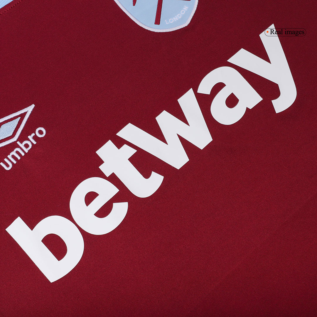 West Ham United Soccer Jersey Home Custom Shirt - Image 10