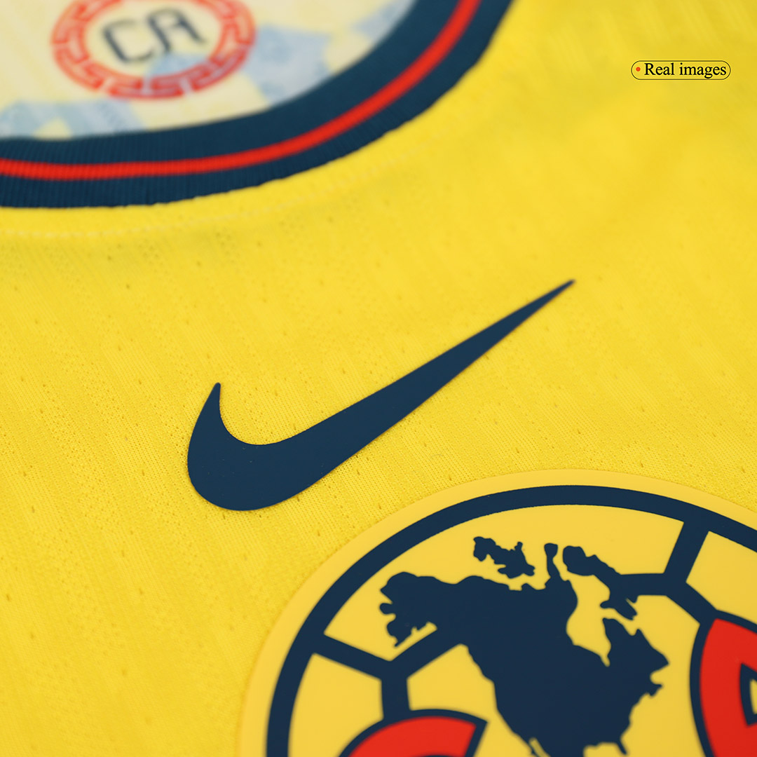 Club America Aguilas Home Custom Player Version Soccer Jersey - Image 8