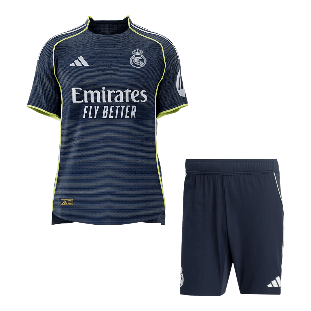 Real Madrid Away Custom Player Version Soccer Kit 2025/26