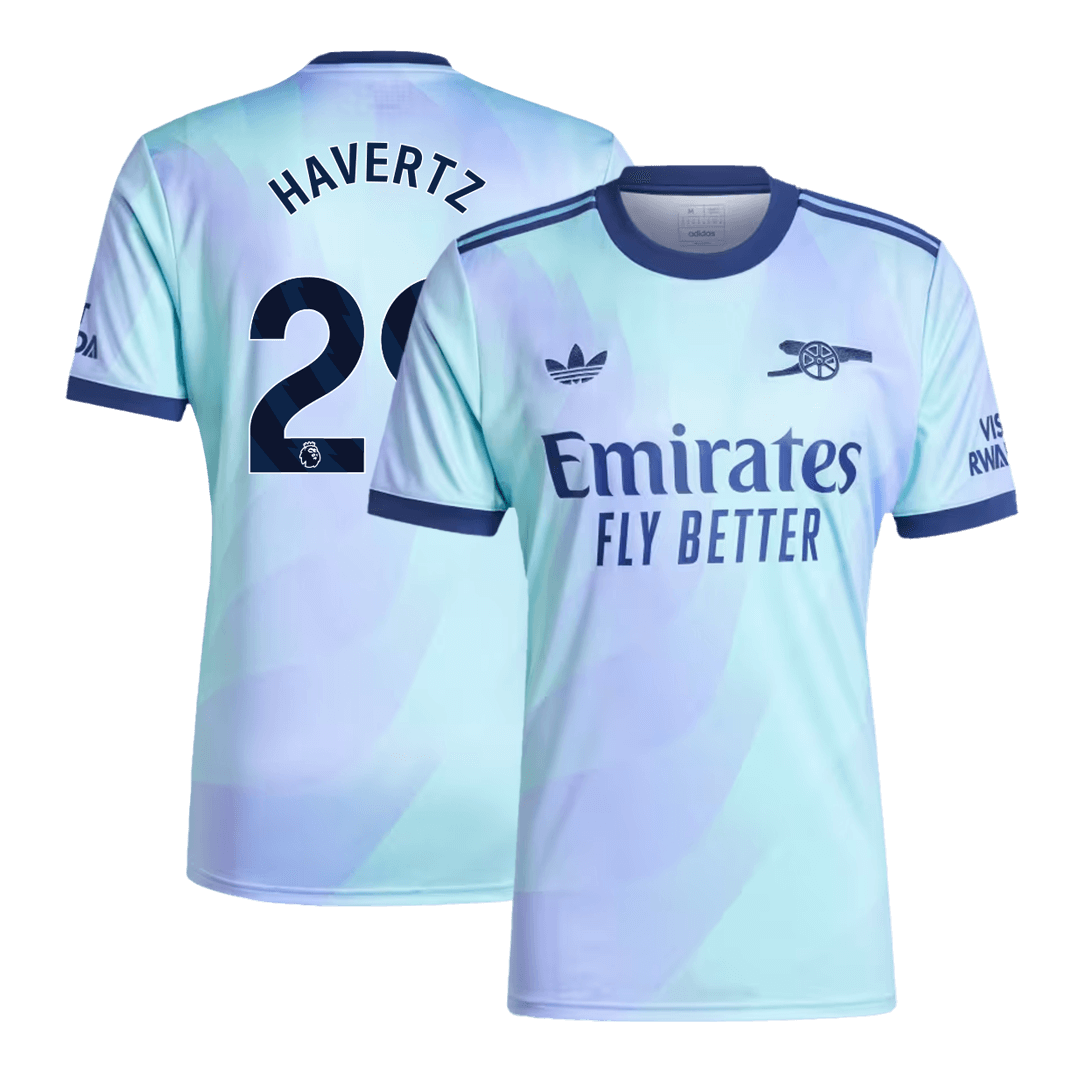 Arsenal Jersey Custom HAVERTZ #29 Soccer Jersey Third Away