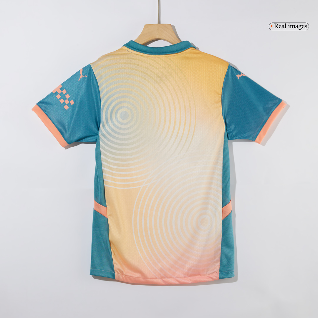 Authentic 'Definitely City' Soccer Jersey Manchester City Fourth Away Shirt - UCL - Image 6