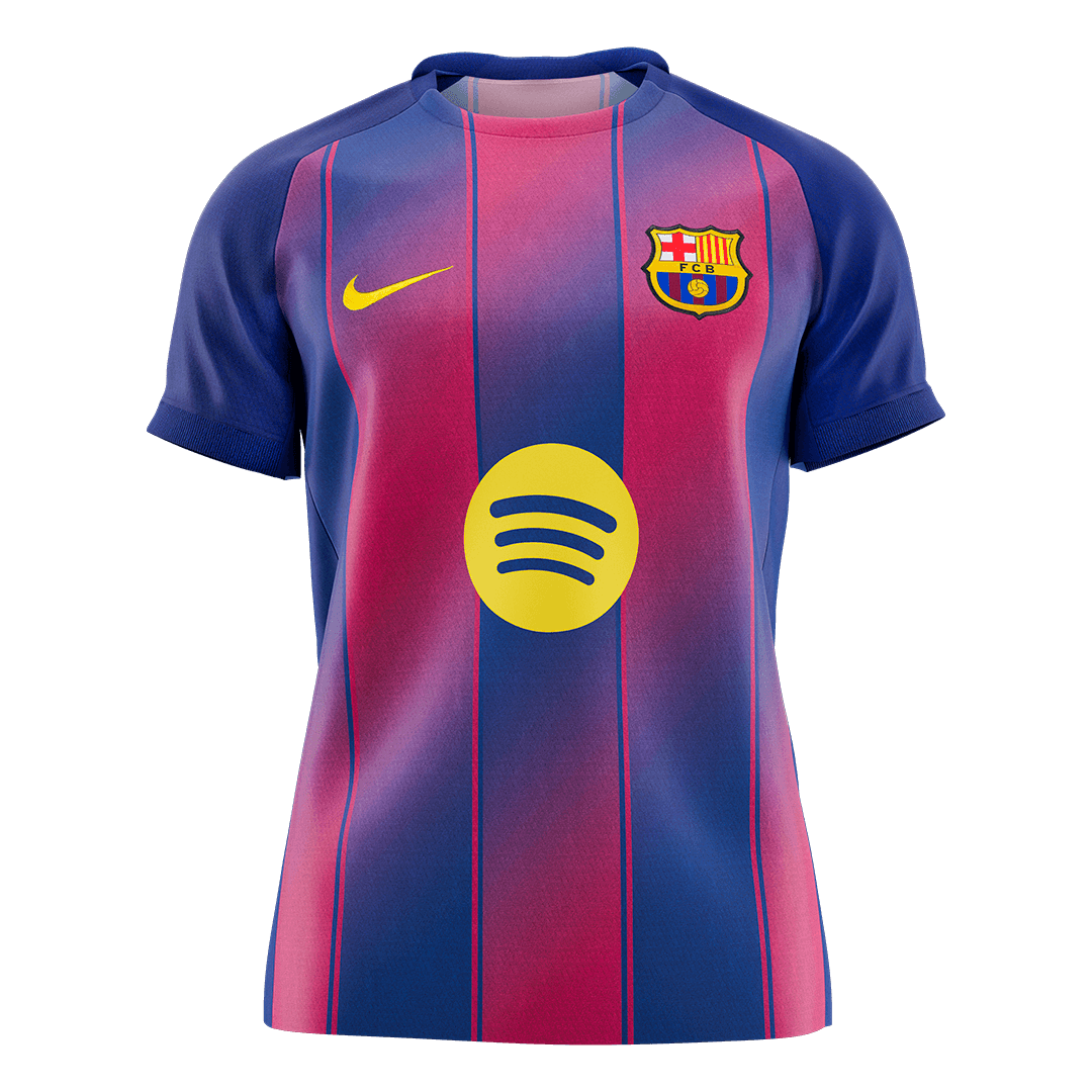 Barcelona Home Custom Full Soccer Kit 2025/26 - Image 3