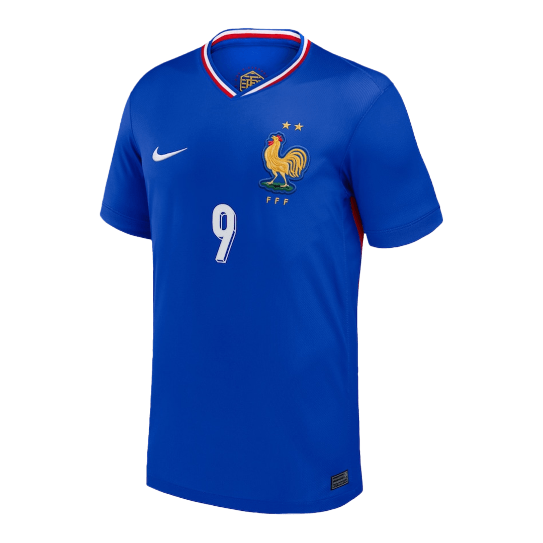 GIROUD #9 France Soccer Jersey Home Custom Shirt - Image 2