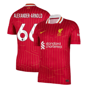 ALEXANDER-ARNOLD #66 Liverpool Soccer Jersey Home Custom Shirt