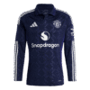 Manchester United Long Sleeve Jersey Away Football Shirt