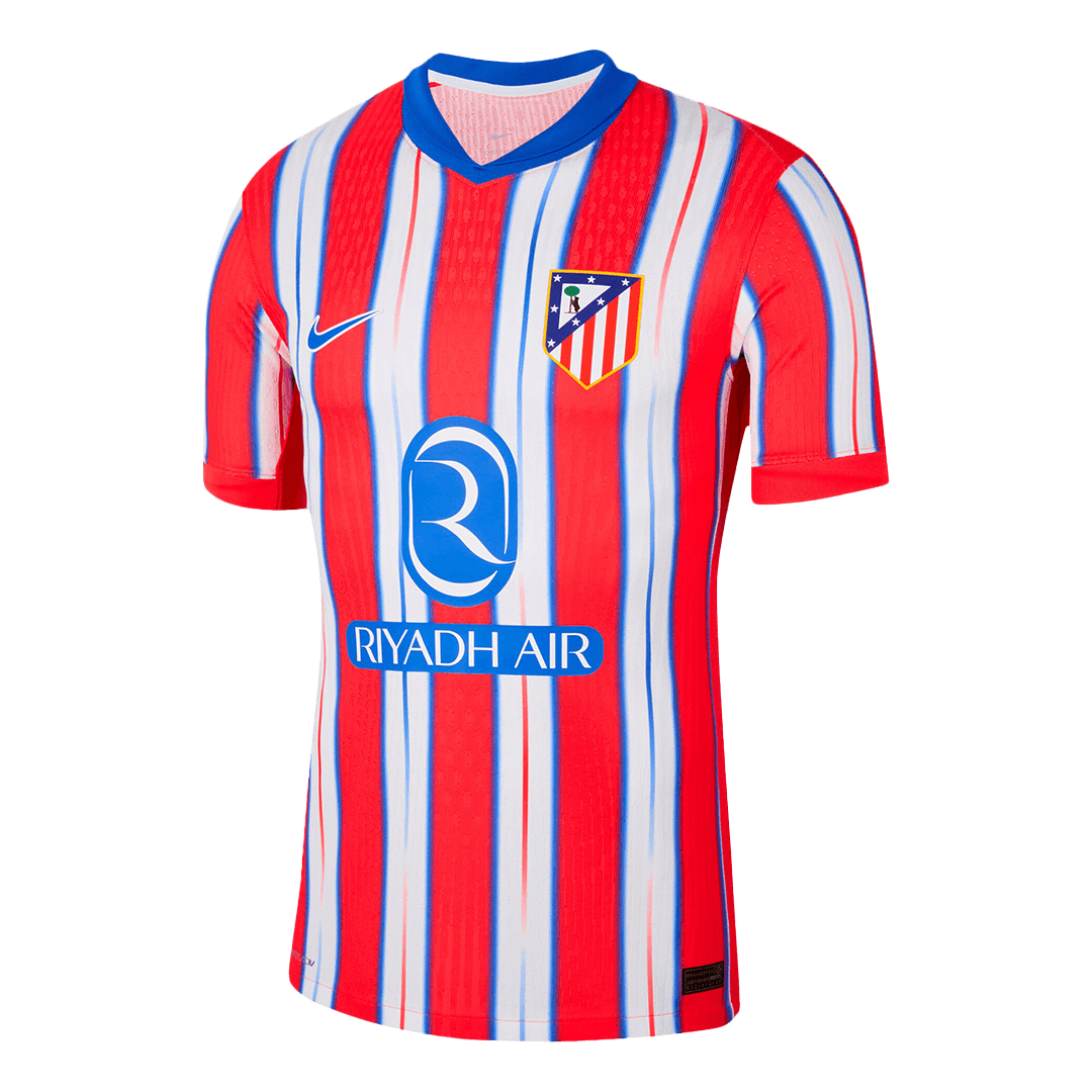 Atletico Madrid GRIEZMANN #7 Home Custom Player Version Soccer Jersey - Image 2