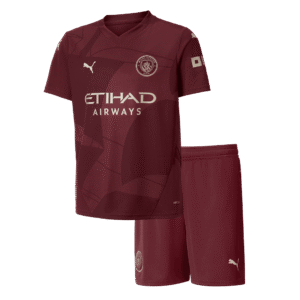Kids Manchester City Custom Third Away Soccer Kits